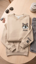 Crewneck personalizada bordada