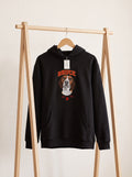 Sudadera  bordado grande central de estilo caricatura (Hoodie)
